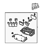 38200TRWA01 - Electrical: Fuse And Relay Center for Honda: Clarity Image