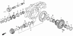 41220PW8000 - Transmission - Automatic: GEAR SET, HYPOID for Acura Image