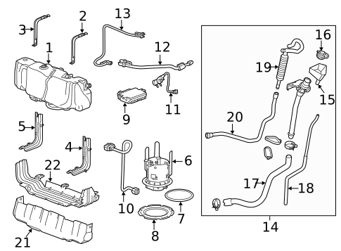 Emission Components for 2017 GMC Sierra 2500 HD #0