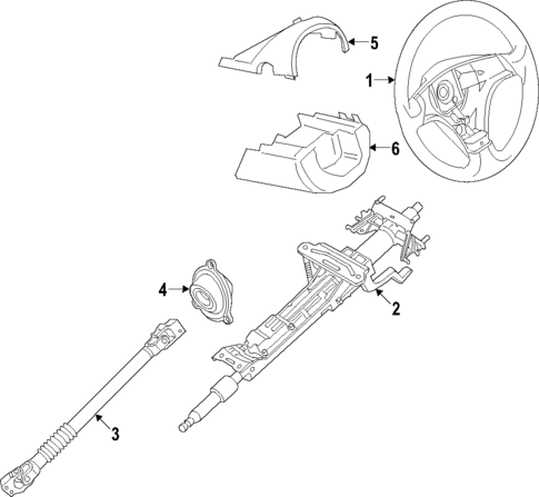 Steering Column for 2021 BMW Z4 #0