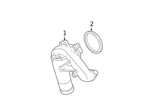 Water Pump & Related Components for 2011 GMC Sierra 2500 HD #0