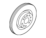 517122M700 - : Rotor for Hyundai: Genesis Coupe Image