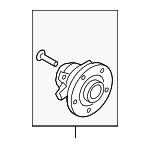 517502M000 - Suspension: Front Hub &amp; Bearing for Hyundai: Genesis Coupe Image