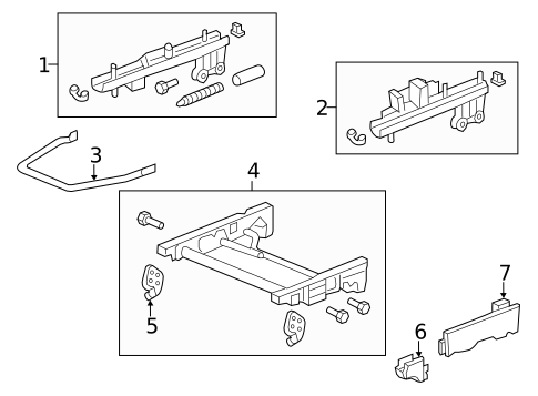 Tracks & Components for 2011 Honda Odyssey #1