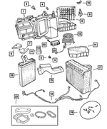 4760757 - Electrical: A/c And Heater Wiring for Mopar Image