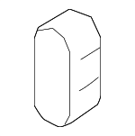 9761338000 - HVAC: Evaporator Core Cap for Hyundai Image