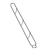 15220915 - Entertainment &amp; Telematics: Radio Antenna Mast for GM Image