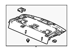 84502TVAA07ZA - Body: Pkg Tray Trim for Honda: Accord Image