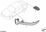 63137498159 - Lighting: Auxiliary Turn Signal, Mirror, Left for BMW Image