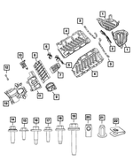 68375444AC - Frame, Bumper and Fascia: Front Skid Plate for Jeep: Grand Cherokee, Grand Cherokee L Image