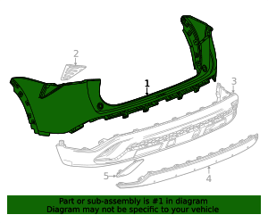 2024-2026 Chevrolet Trax Bumper Cover 42905092 GM | GMPartsDirect.com