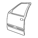9152324 - Body: Outer Panel for Volvo: S70, V70 Image