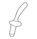 9133624 - Body: Weatherstrip Clip for Volvo: S70, V70 Image