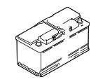 61217594976 - Electrical: Battery for BMW Image