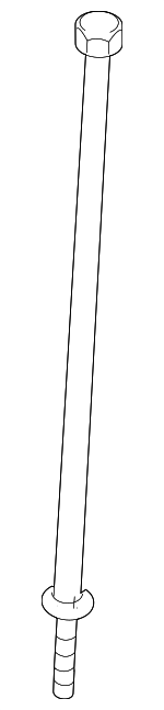 61217577620 - Electrical: Hold Down Strap Mount Bolt for BMW Image