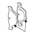 34113404362 - : Brake Pads Front for BMW: X3 Image
