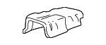 6800413 - Body: Center Reinforced for Volvo: 850, C70, S70, V70 Image