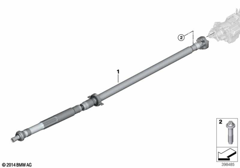 Prop Shaft for 2019 BMW 228iX #0