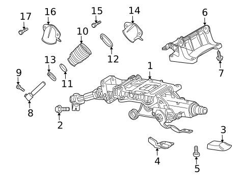 Steering Column Assembly for 2008 Audi R8 #0