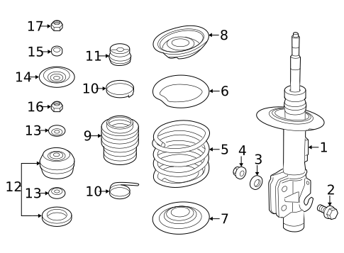 Shocks & Struts for 2016 Chevrolet SS #0