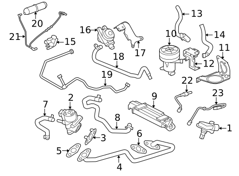 EGR System for 2010 Jaguar XF #0