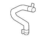 AJ811766 - Emission System: Outlet Hose for Jaguar Image