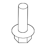90189A0008 - Body: Fender Liner Grommet for Toyota Image