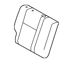 7107801110J0 - Body: 2005-2008 Toyota Matrix - Seat Back Cover for Toyota: Matrix Image