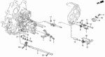 24282634000 - Transmission - Automatic: BOLT, SHAFT FORK SETTING for Honda Image