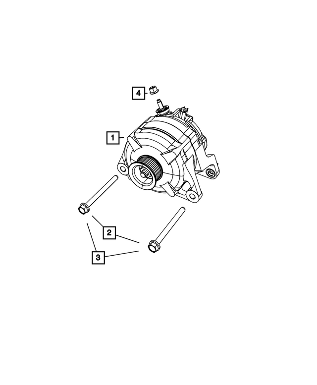 R4801769AB - Electrical: Engine Generator, Remanufactured for Mopar Image image
