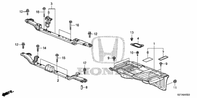 IMA IPU Frame for 2016 Honda CR-Z #0