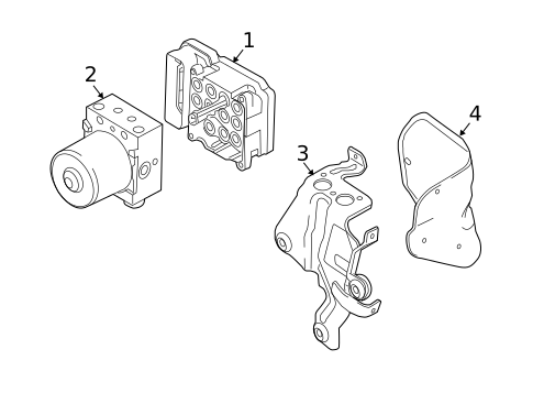 Anti-Lock Brakes for 2012 Ford Escape #2