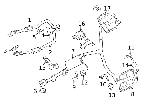 Exhaust Manifold for 2012 Dodge Charger #0
