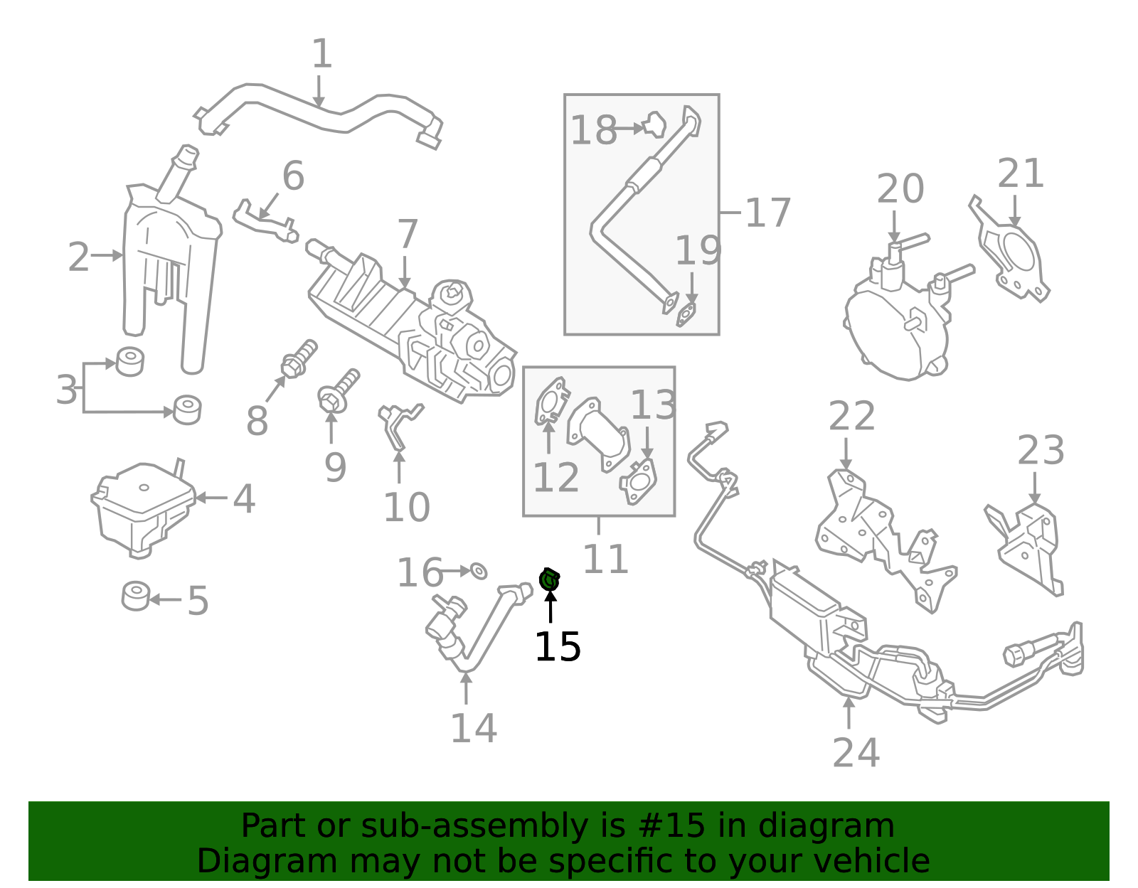 2018-2021 Ford F-150 Hose Gasket JL3Z-6N652-A | OEM Parts Online