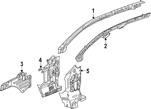 Hinge Pillar for 2025 Cadillac ESCALADE IQ #0