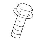 90119A0245 - Cooling System: Reservoir Tank Screw for Toyota Image