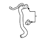 1657136070 - Cooling System: Upper Hose for Scion: tC Image