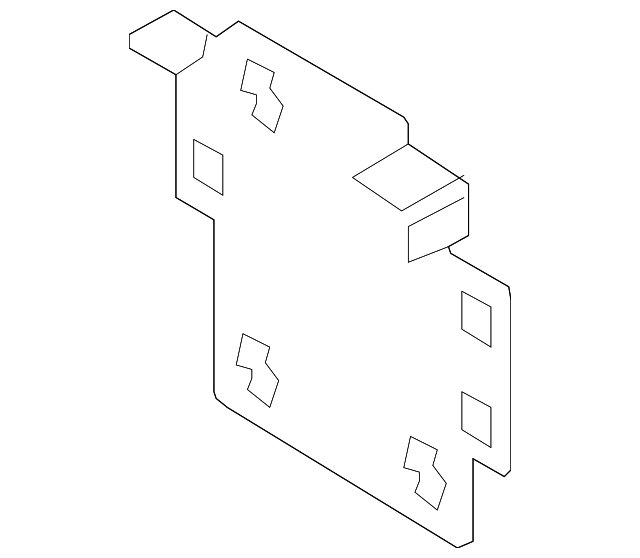 Distance Sensor Bracket - BMW (66316769133)