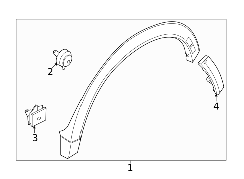 Exterior Trim - Quarter Panel for 2025 Ford Mustang Mach-E #0