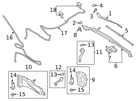 Wipers for 2014 Ford C-Max #0