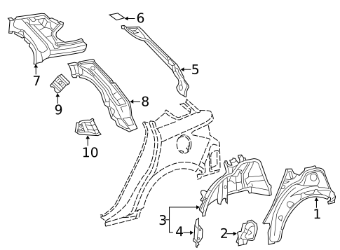 Inner Structure for 2016 Lexus CT200h #0
