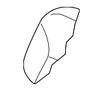 6902A354 - : Seat Back Pad for Mitsubishi: Outlander Image