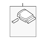 420863075HWFK - Body: Compartment Door for Audi: R8 Image