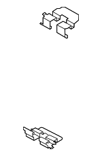 58244A5200 - Brakes: Brake Pads Clip for Kia: Cadenza, Niro EV, Optima, Soul EV Image