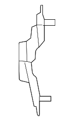 LR003055 - Electrical: Control Module Bracket for Land Rover: LR2, Range Rover Evoque Image