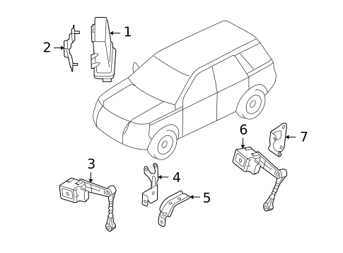 Electrical Components for 2009 Land Rover LR2 #0