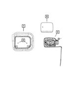 68246208AA - Body Sheet Metal Except Doors: Fuel Filler Housing for Mopar Image