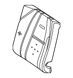 2369202700 - Body: Seat Back Pad for Mercedes-Benz Image