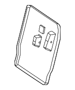 23692401009F08 - Body: Seat Back Panel for Mercedes-Benz Image