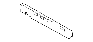 CK4Z61513A30E - Body: Roof Rail for Ford Image